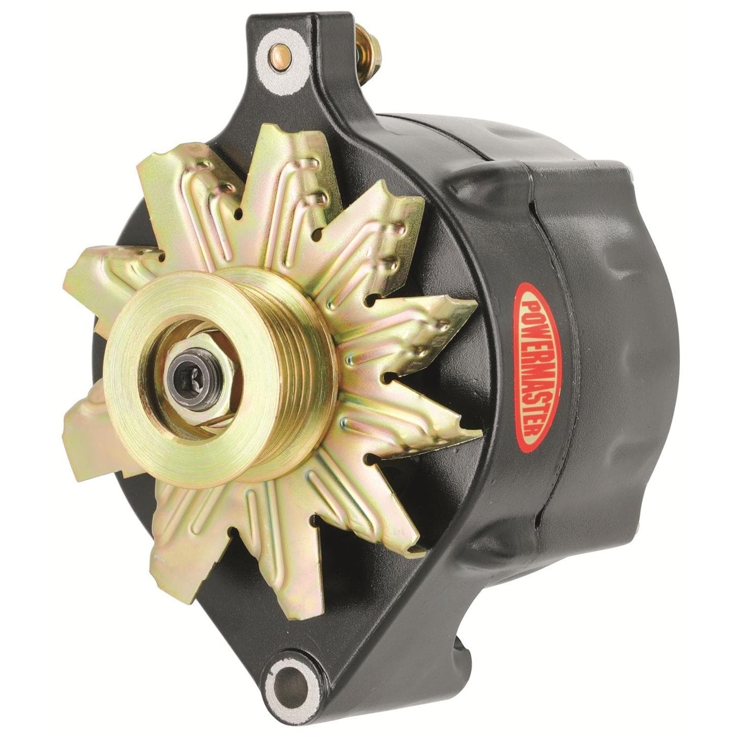 Powermaster 8-57140 Race Alternator, 150A, Serpentine, 12V, Ford