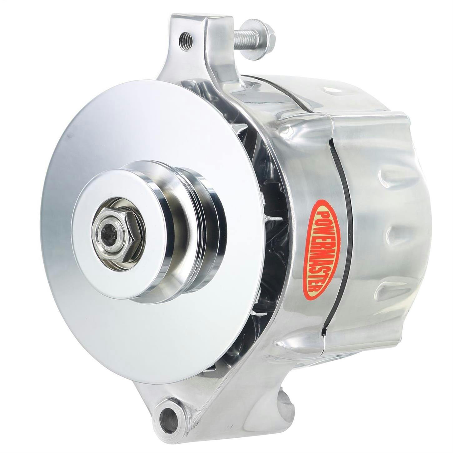 Powermaster 8-67101-344 Smooth Look Alternator, 100A, V-belt Ford