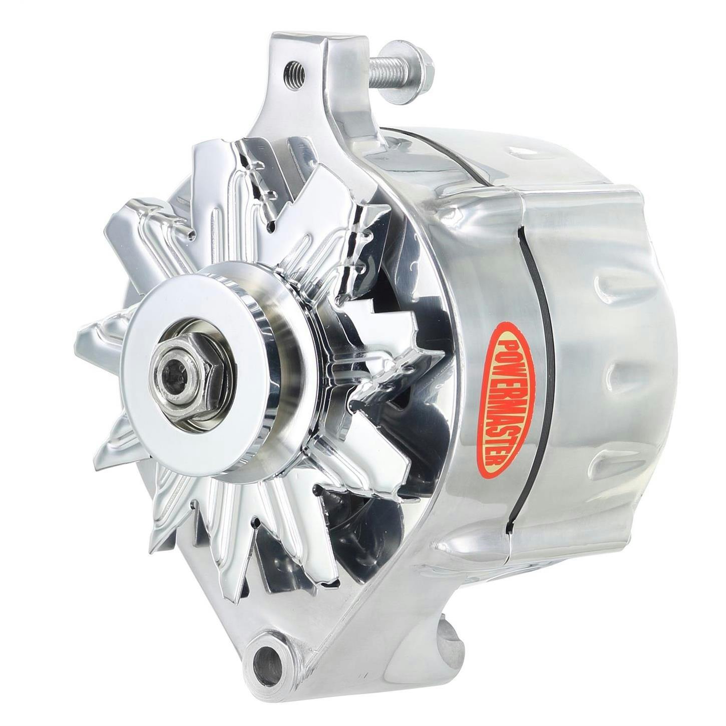 Powermaster 8-67101 Street Alternator, 100A, V-belt, 12V, Ford