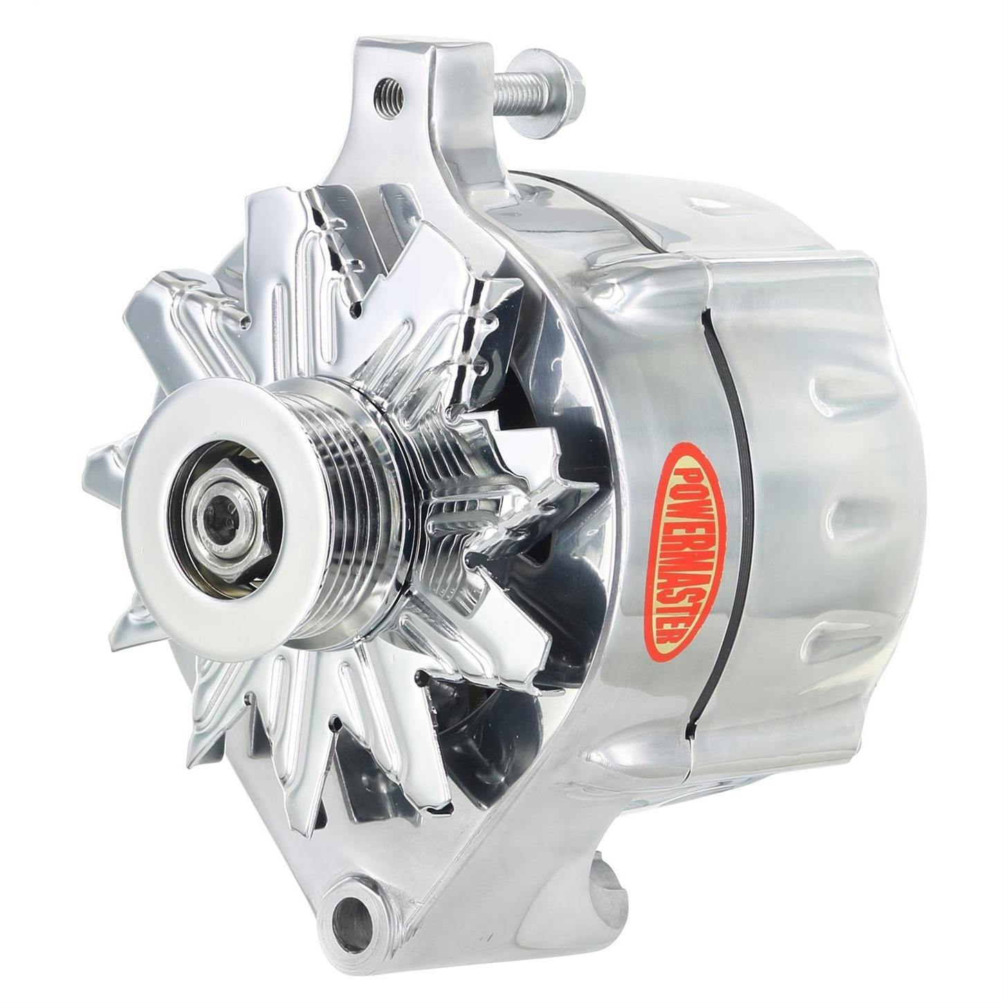 Powermaster 8-67140 Race Alternator, 150A, Serpentine, 12V, Ford