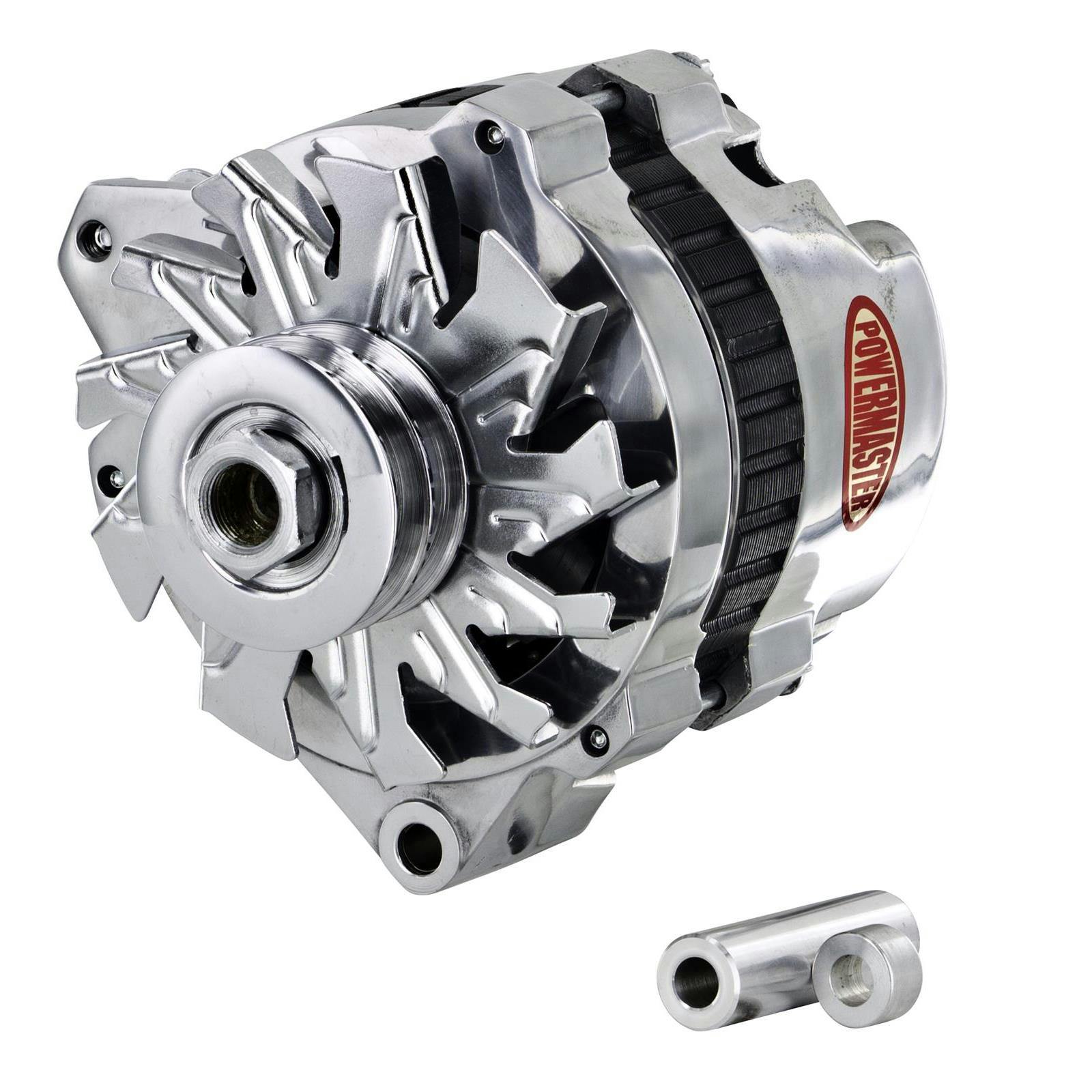 Powermaster 8-67529 Street Alternator, 140A, V-belt, Chrysler