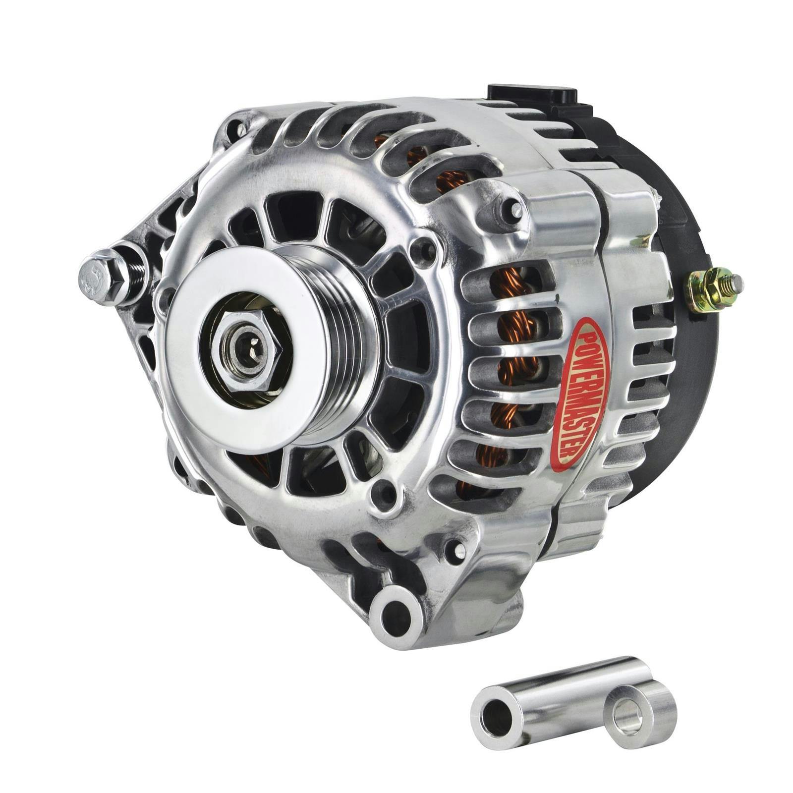 Powermaster 8-68529-113 Street Alternator, 165A, Serp, Chrysler