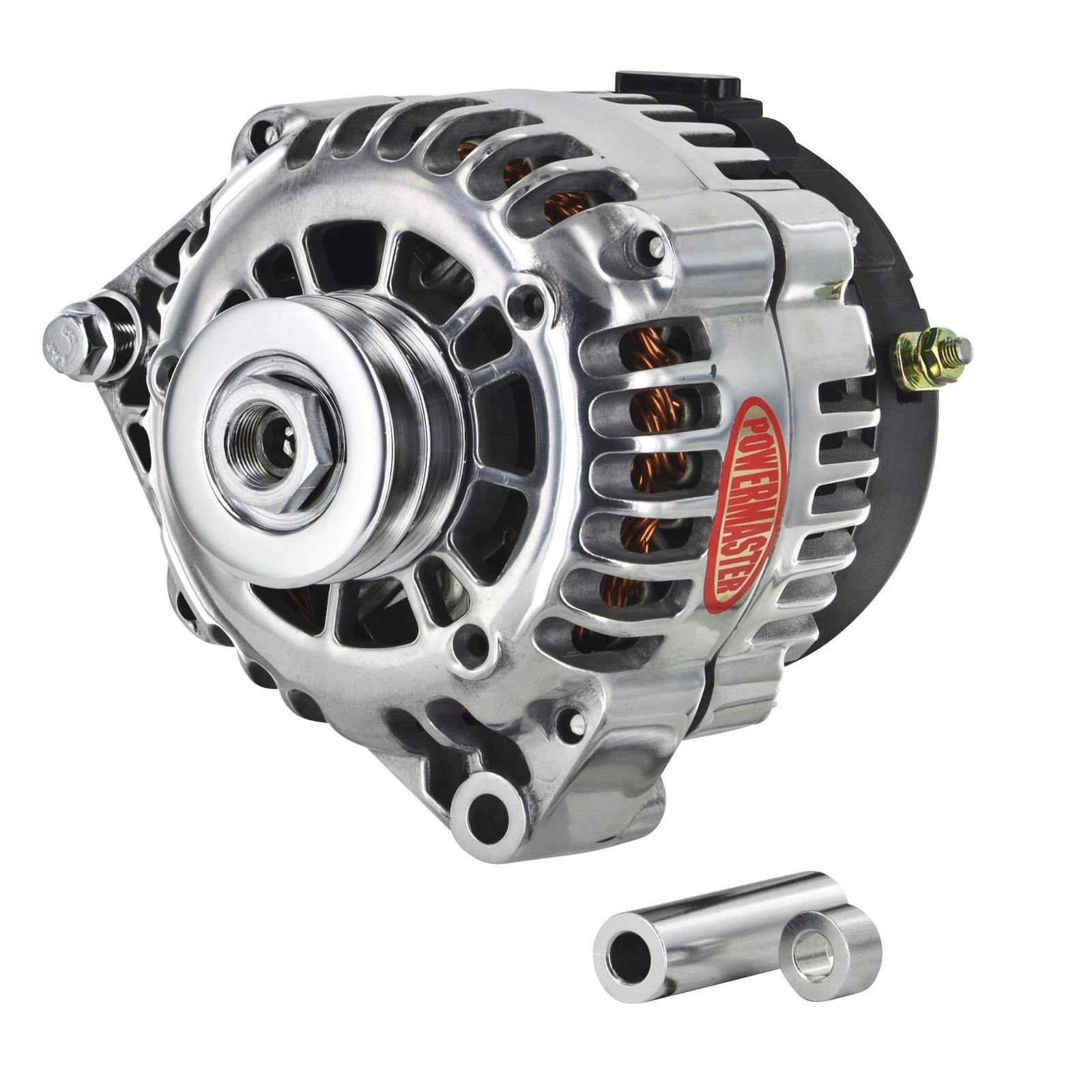 Powermaster 8-68529 Street Alternator, 165A, Serpentine, Chrysler