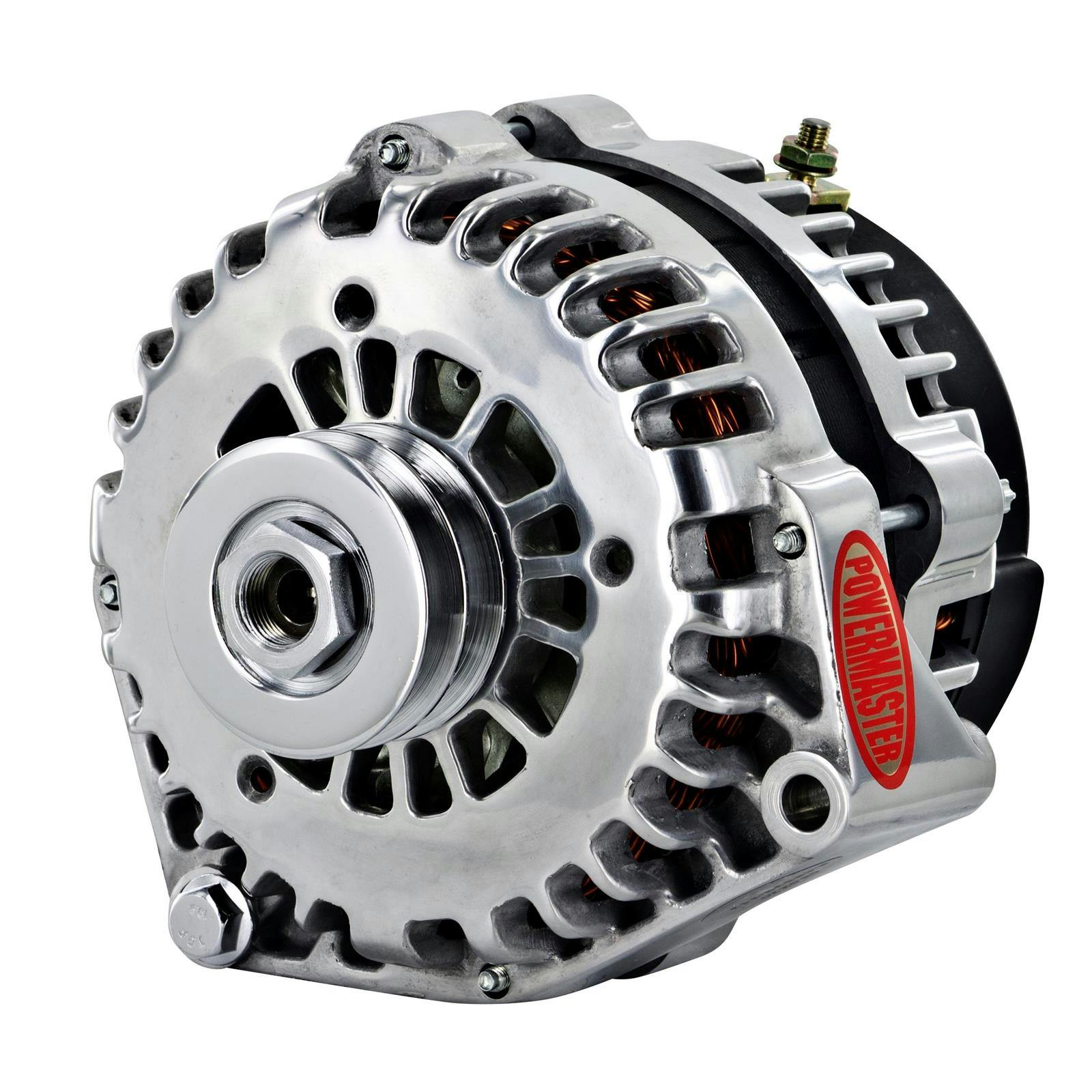 Powermaster 8-68539 Street Alternator, 215A, V-belt, Chrysler