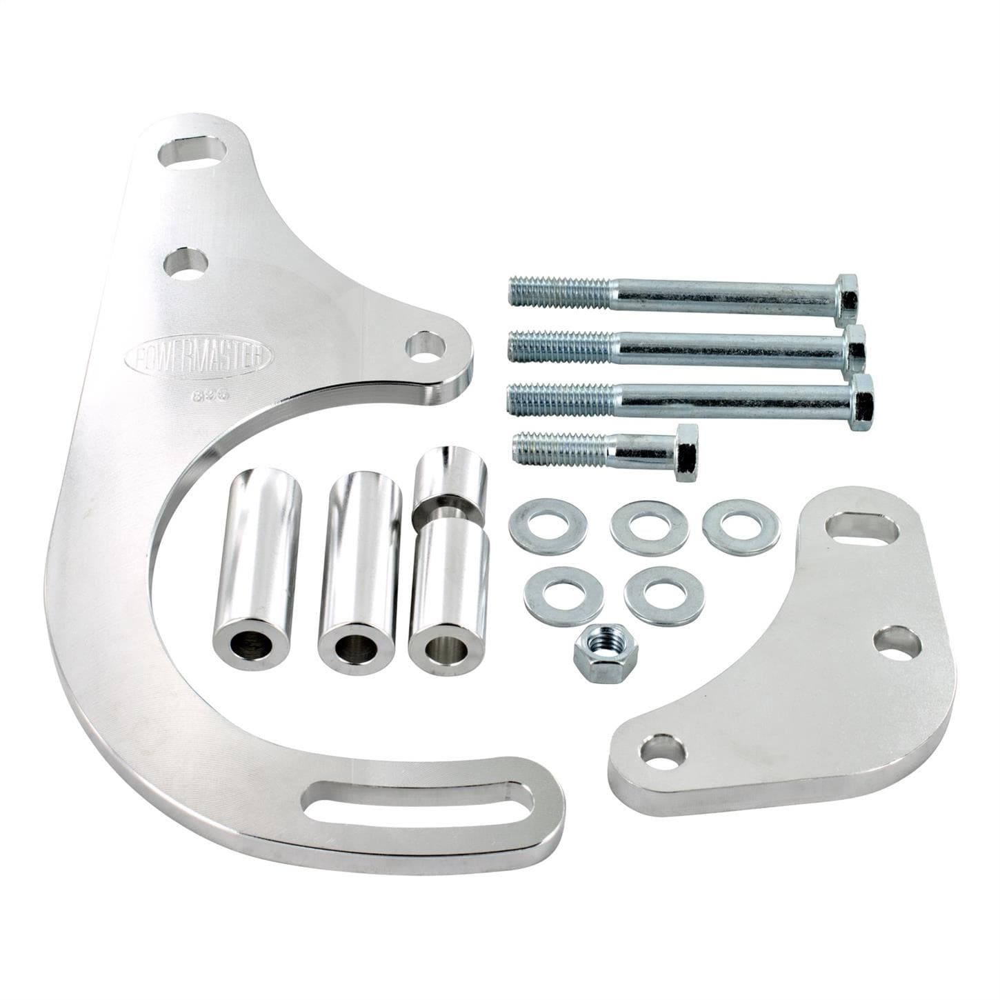 Powermaster 896 Low Mount Bracket, S/B Chevy