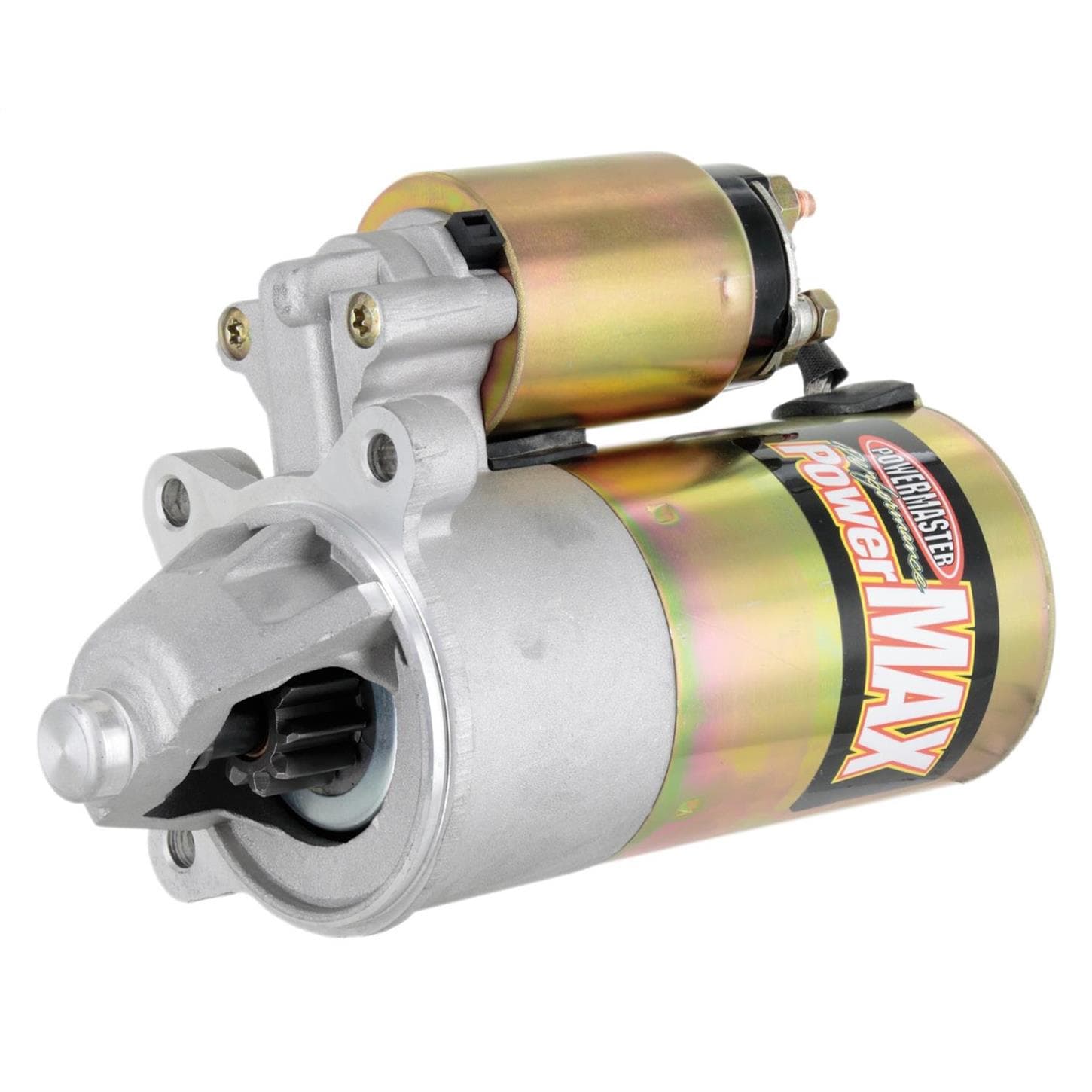 Powermaster 9183 PowerMAX Starter, Mini, Gold Iridited, Ford