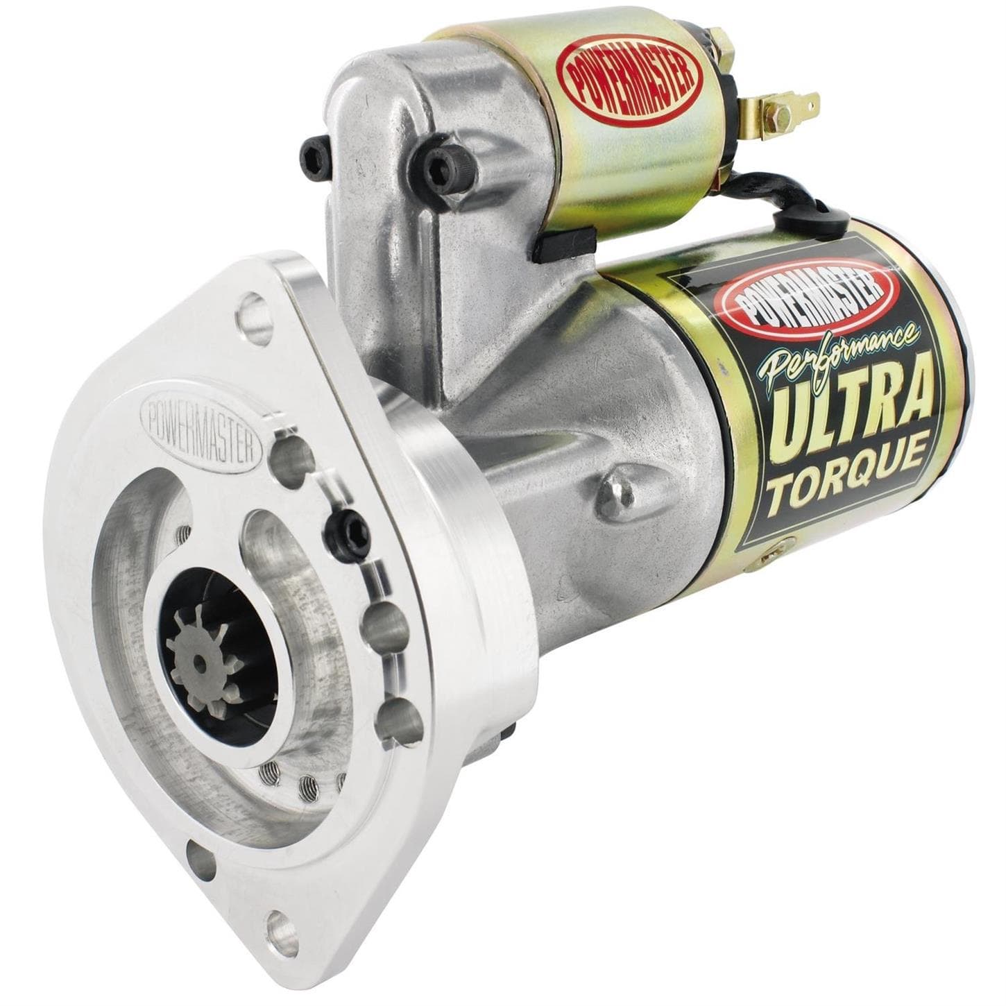 Powermaster 9404 Ultra Torque Starter, Mini, Gold Iridited, Ford
