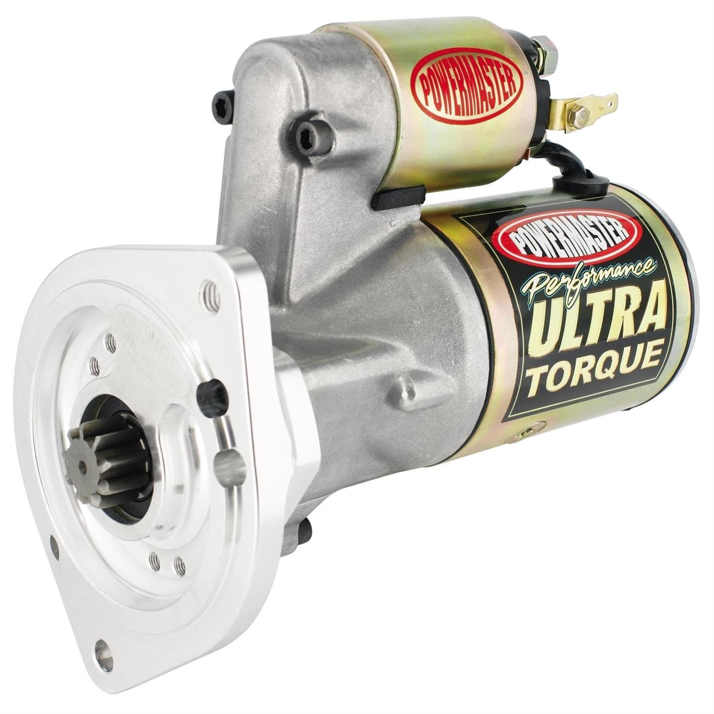 Powermaster 9405 Ultra Torque Starter, Mini, Gold Iridited, Ford