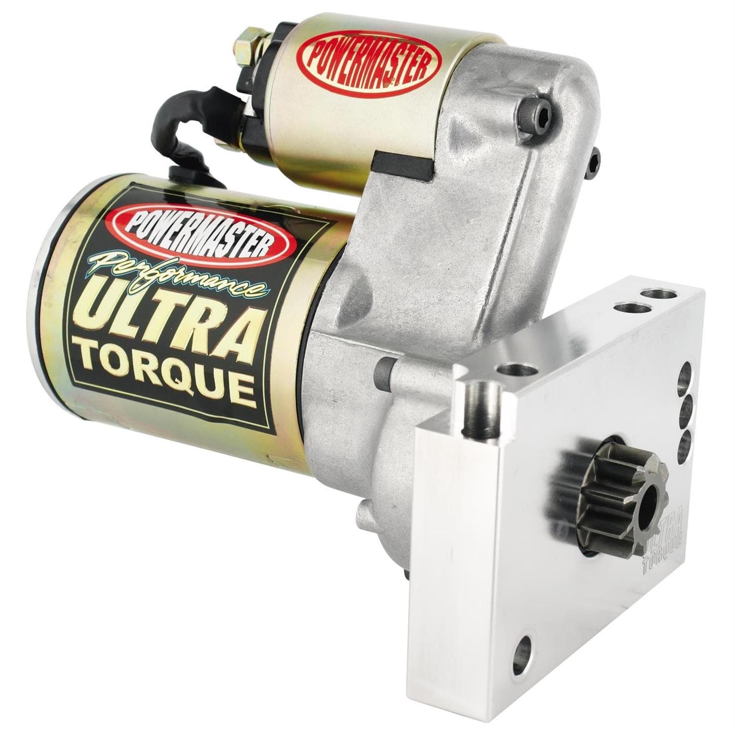 Powermaster 9439 Ultra Torque Starter, Mini, Gold Iridited, Chevy