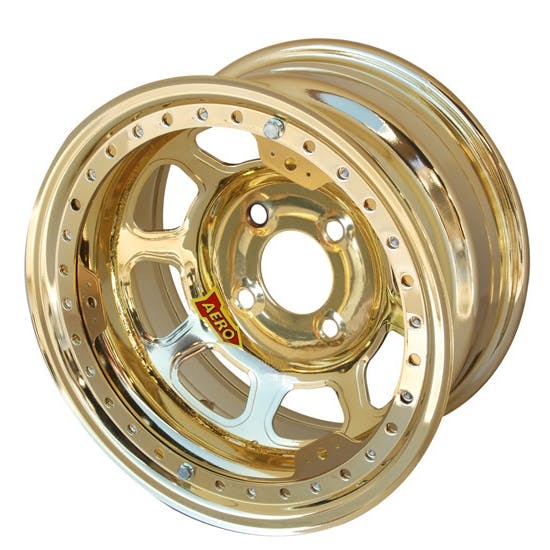 Aero 33-904520GOL 33 Series 13x10 Wheel Lite 4x4.5 BP 2 Inch BS