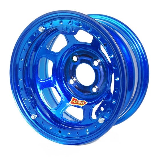 Aero 33-974220BLU 33 Series 13x7 Wheel, Lite 4x4.25 BP 2 Inch BS