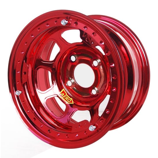 Aero 33-974235RED 33 Series 13x7 Wheel, Lite, 4x4.25 BP, 3.5 BS