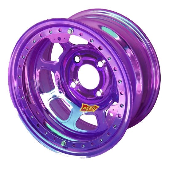 Aero 33-984040PUR 33 Series 13x8 Wheel, Lite, 4 on 4 BP, 4 Inch BS