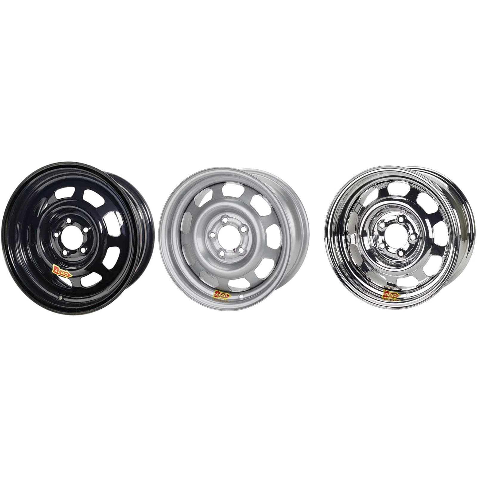 Aero 44 Series Sport Compact IMCA Wheel, 14x7, 4x100mm