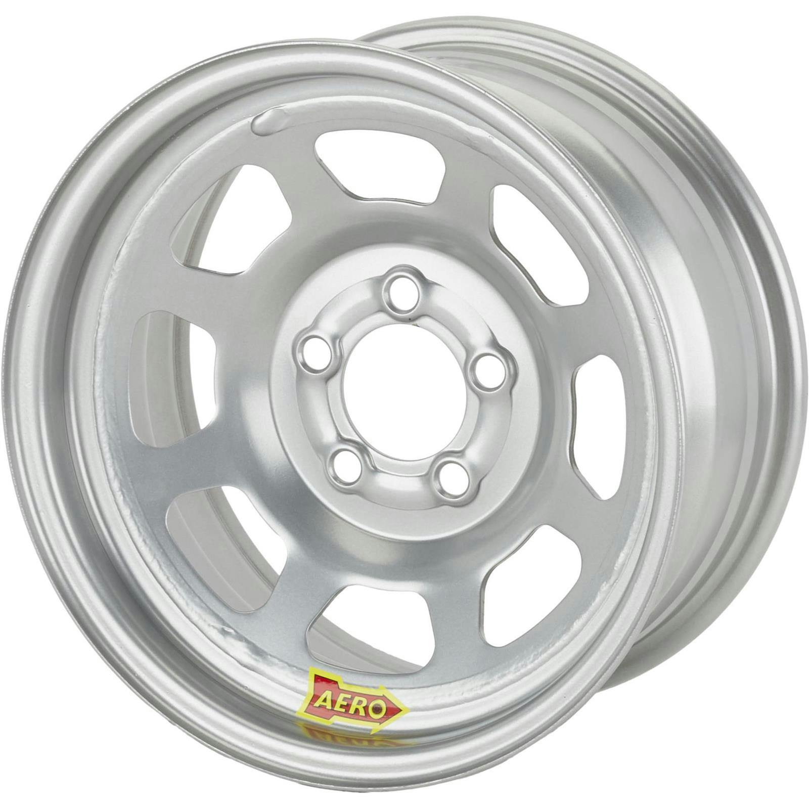 Aero 50-084537 50 Series 15x8 Inch Wheel, 5x4.5 BP 3.75 Inch BS