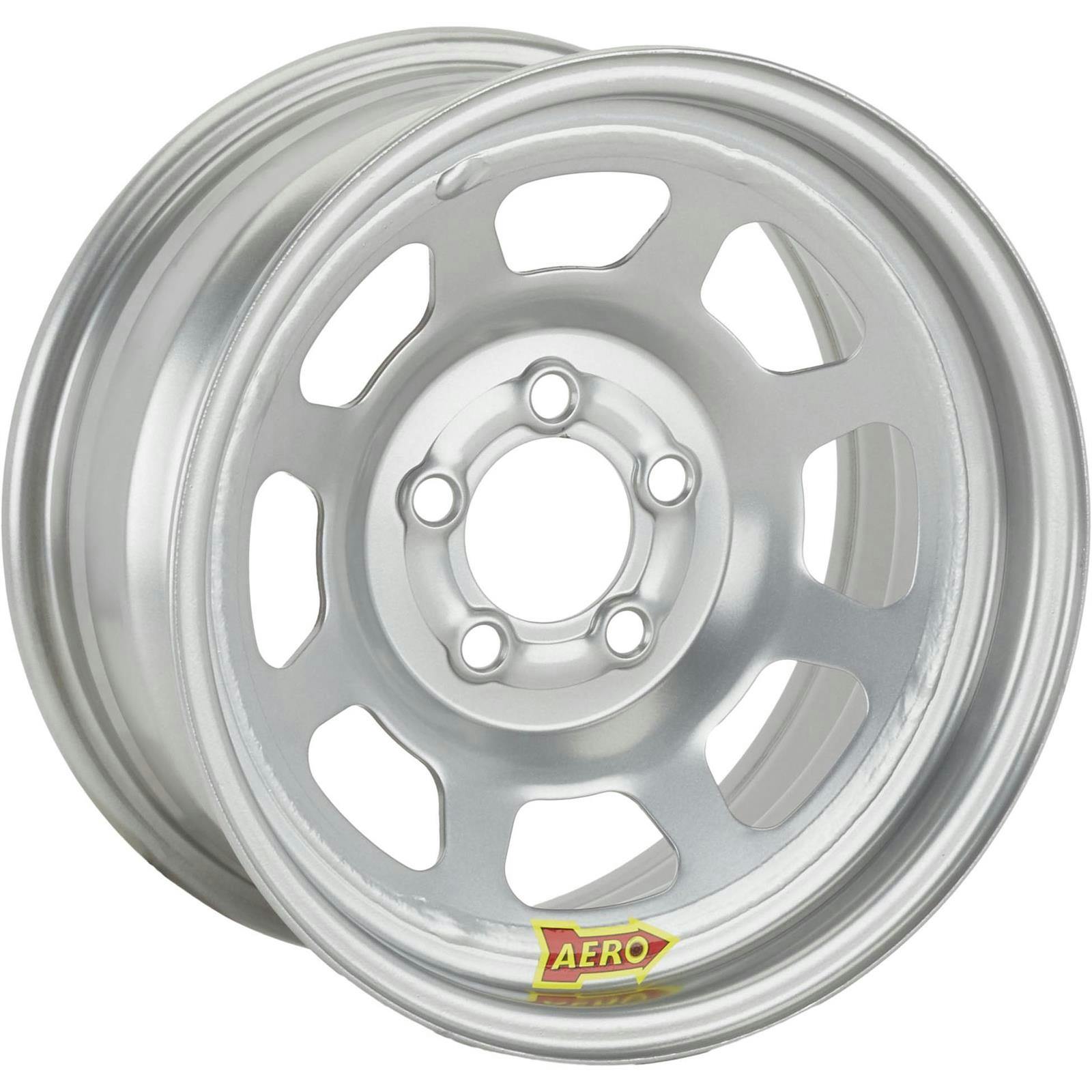 Aero 50 Series DOT Certified 15 Inch Race Wheels, 5 on 5 Bolt Pattern