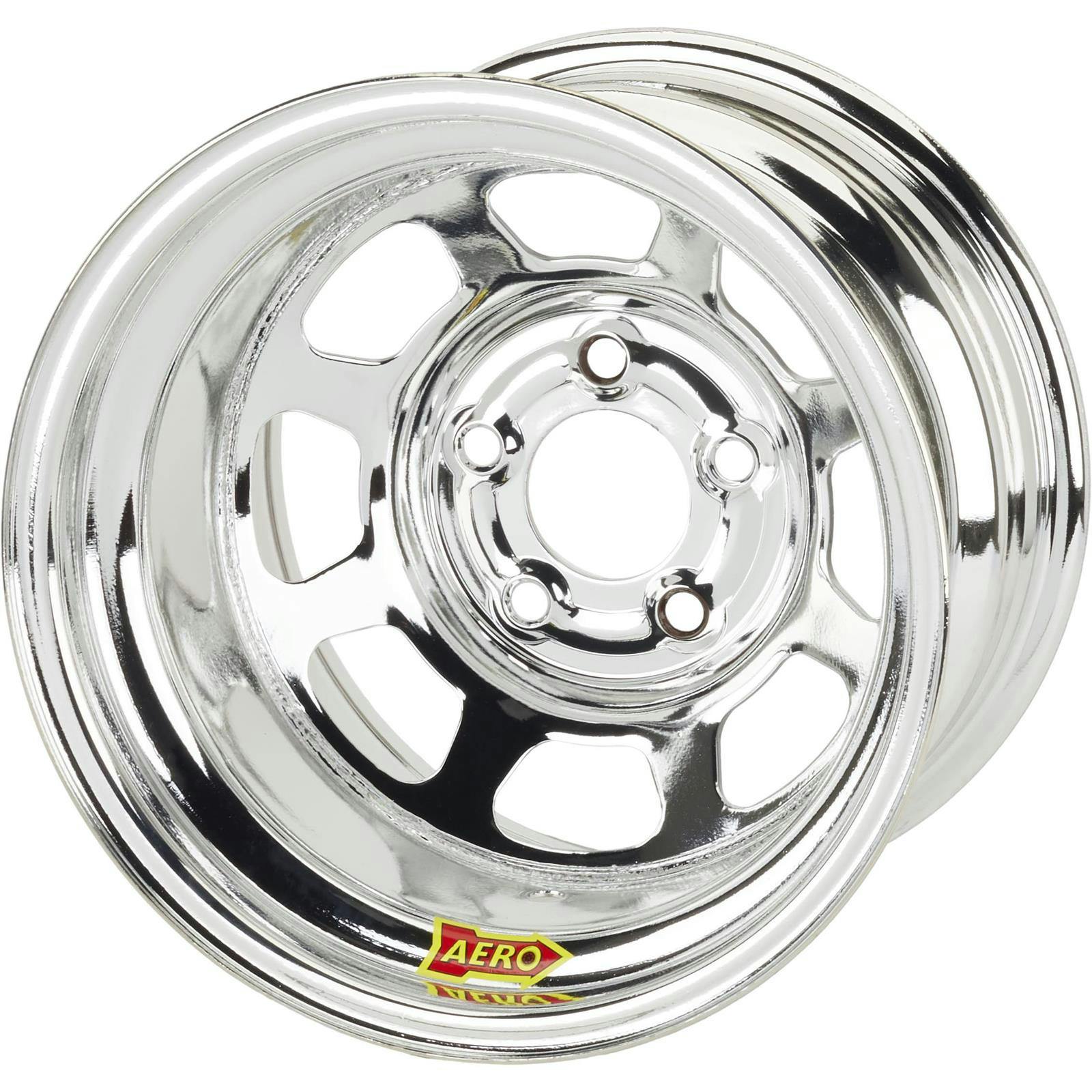 Aero 50-274530 50 Series 15x7 Inch Wheel, 5x4.5 BP, 3 Inch BS