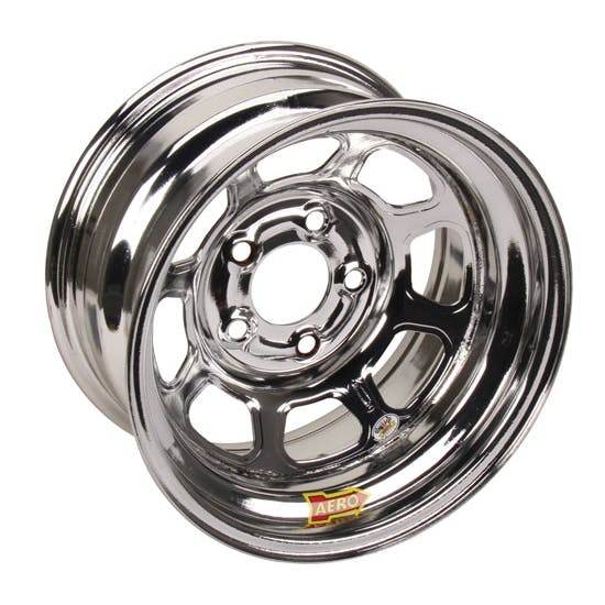 Aero 52-285010W 52 Series 15x8 Wheel, 5x5 BP, 1" BS Wissota