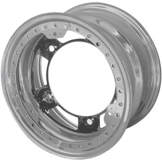 Aero 53-000520 53 Series 15x10 Wheel, BL, 5 on WIDE 5 BP, 2 Inch BS