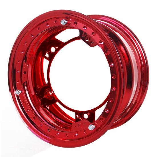 Aero 53-900520RED 53 Series 15x10 Wheel, BL, 5 on WIDE 5 BP 2 Inch BS