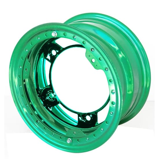 Aero 53-920560GRN 53 Series 15x12 Wheel, BL, 5 on WIDE 5, 6 Inch BS