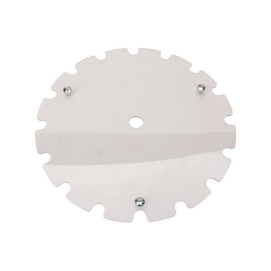 Aero Race Wheels 54-300003 Lexan 15 In Wheel Clear Scalloped Mud Cover