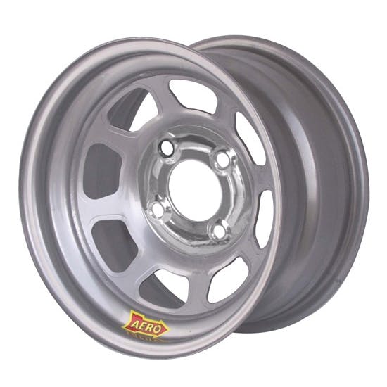 Aero 55-074530 55 Series 15x7 Wheel, 4-lug, 4x4.5 BP, 3 Inch BS