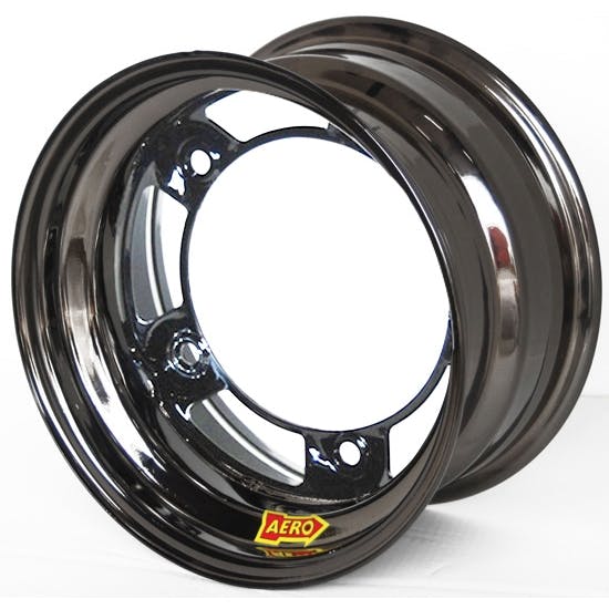 Aero 58-980540BLK 58 Series 15x8 Wheel, SP, 5 on WIDE 5, 4 Inch BS