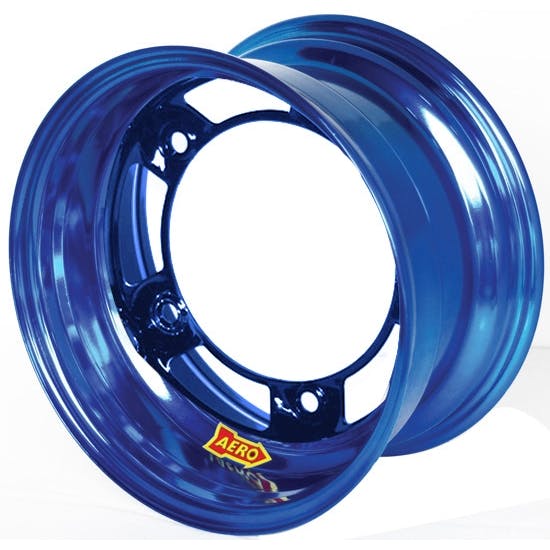 Aero 58-980540BLU 58 Series 15x8 Wheel, SP, 5 on WIDE 5, 4 Inch BS