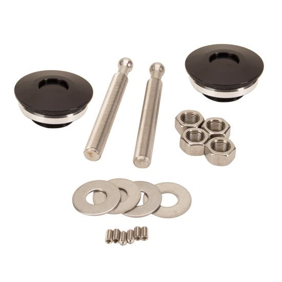 Quik Latch QL-50-LP-BP Black Low Profile Hood Pins