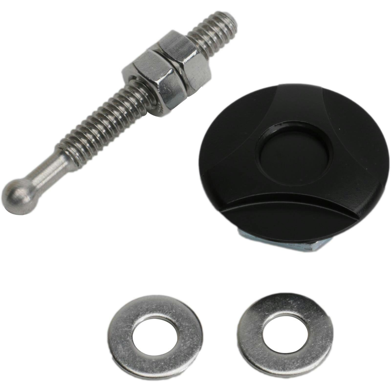 Quik Latch QL-25-TWB Twist Lock Fastener, Black