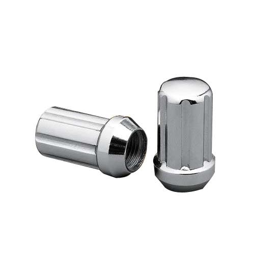 Rocket Racing Wheels C7004-SET Chrome Spline Drive Lugs, 1/2, Set of 20