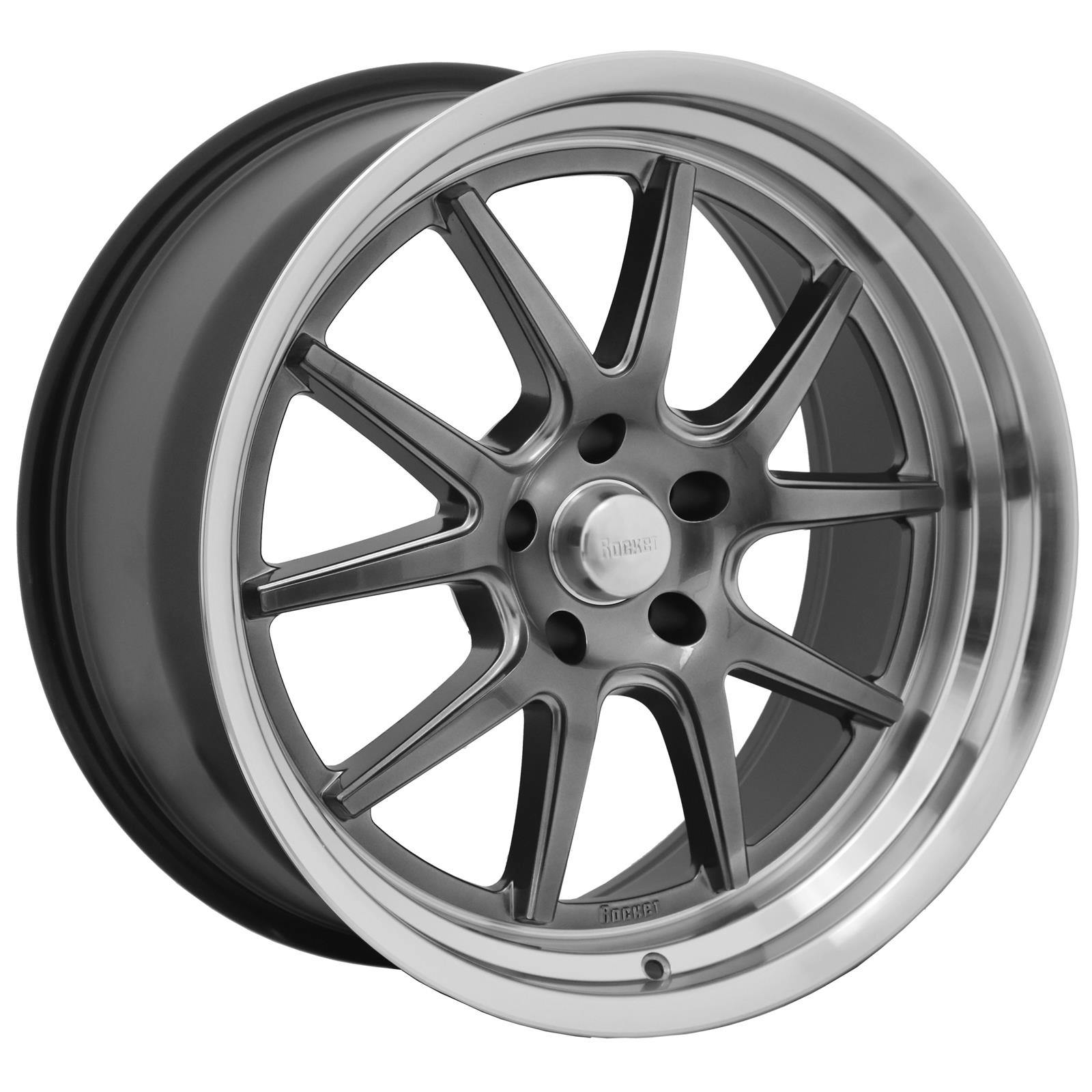 Rocket Racing Wheels Attack Wheel, 20x10, 5 on 4.75