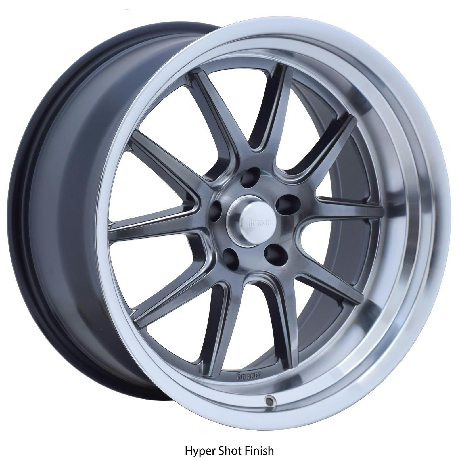 Rocket Racing Wheels Attack Wheel, 20x10, 5 on 5