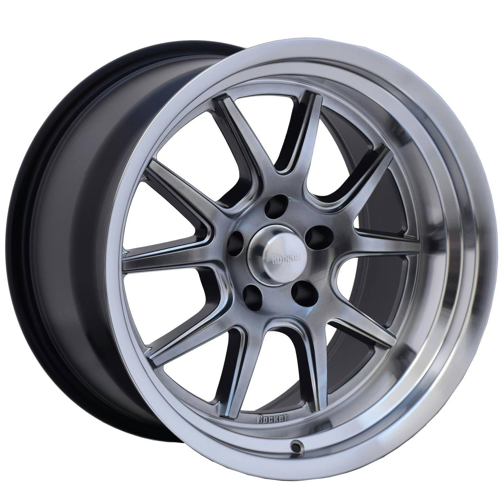 Rocket Racing Wheels TTR19-8116160 Attack Wheel, 18X11, 5X4.75, 6