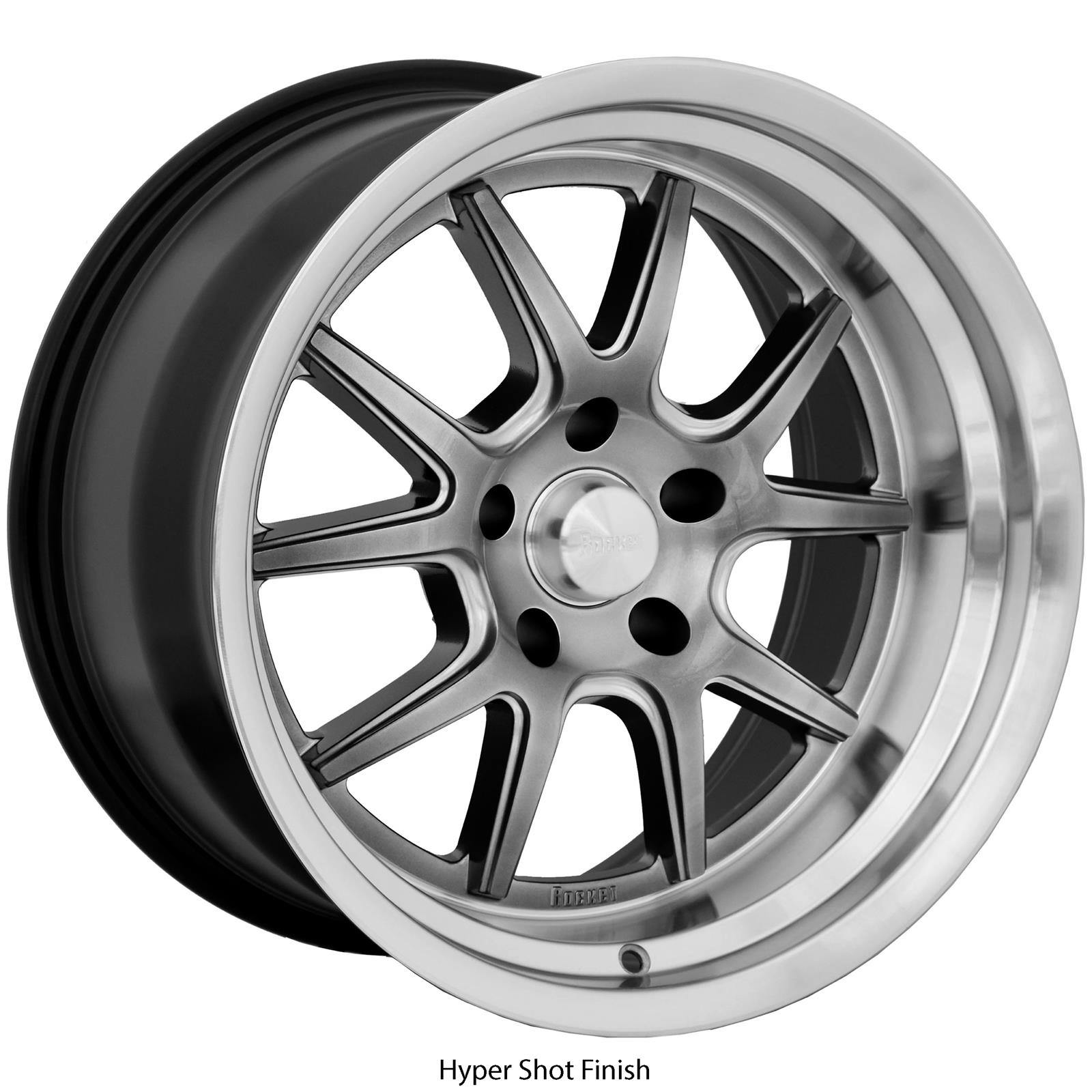 Rocket Racing Wheels Attack Wheel, 18x11, 5 on 4.5