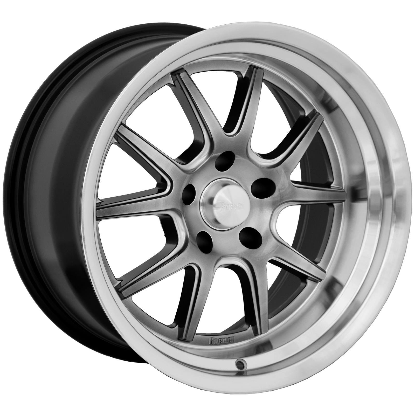 Rocket Racing Wheels Attack Wheel, 18x10, 5 on 5