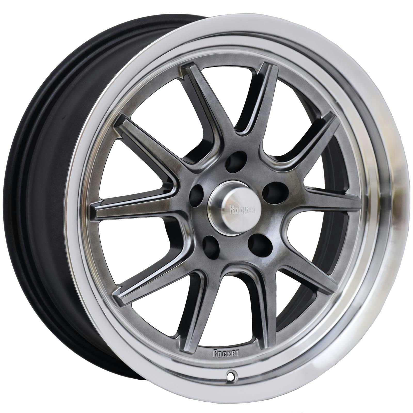Rocket Racing Wheels Attack Wheel, 18x7, 5 on 4.5