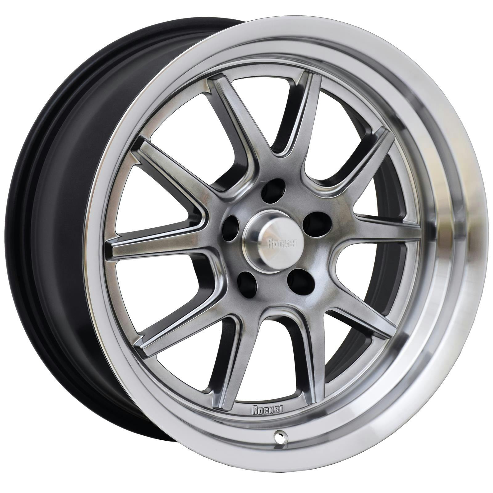 Rocket Racing Wheels Attack Wheel, 18x8, 5 on 4.75