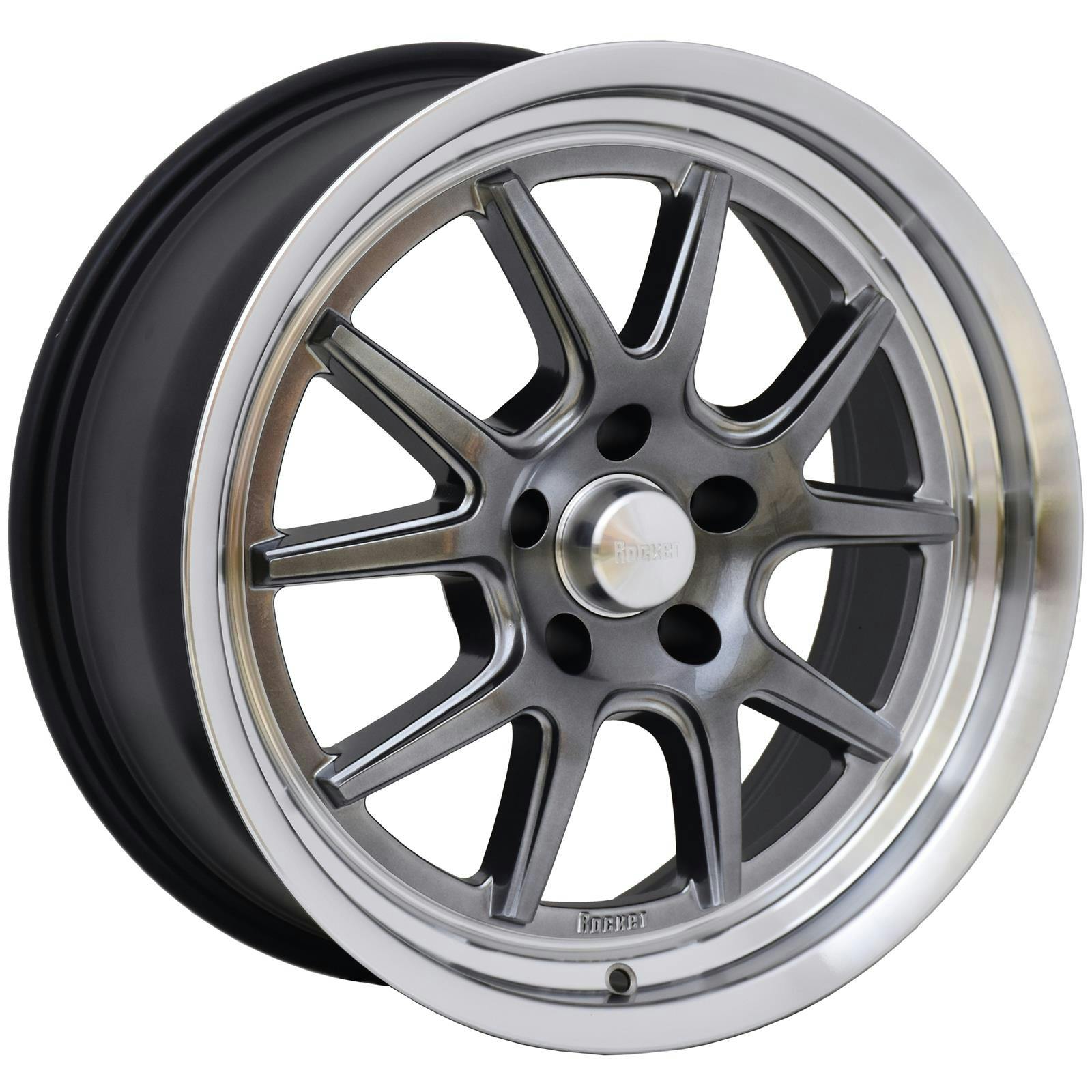 Rocket Racing Wheels Attack Wheel, 18x8, 5 on 4.75