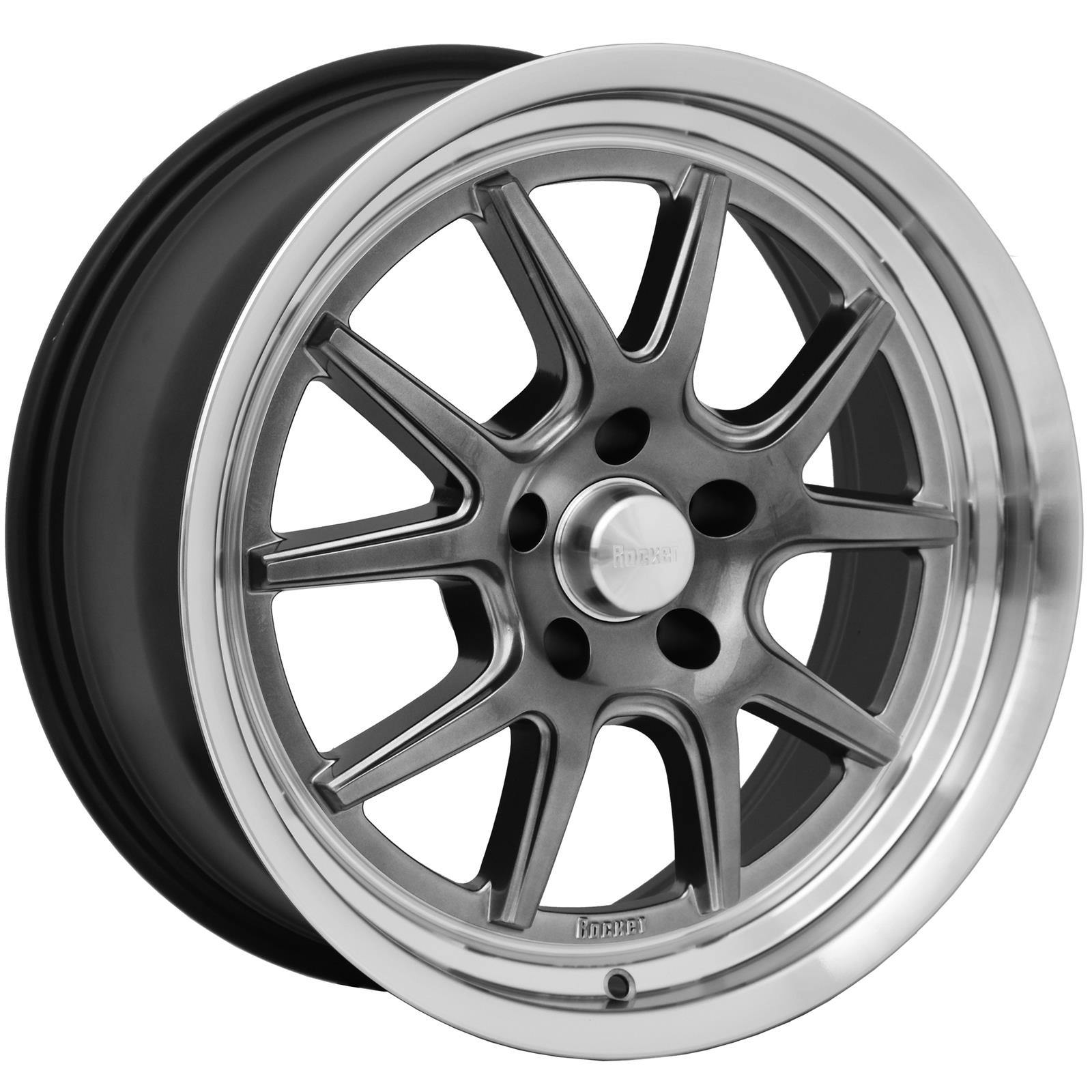 Rocket Racing Wheels Attack Wheel, 18x8, 5 on 5