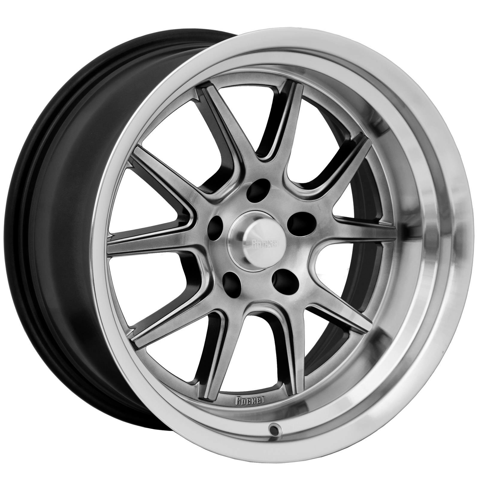 Rocket Racing Wheels Attack Wheel, 18x9, 5 on 4.5