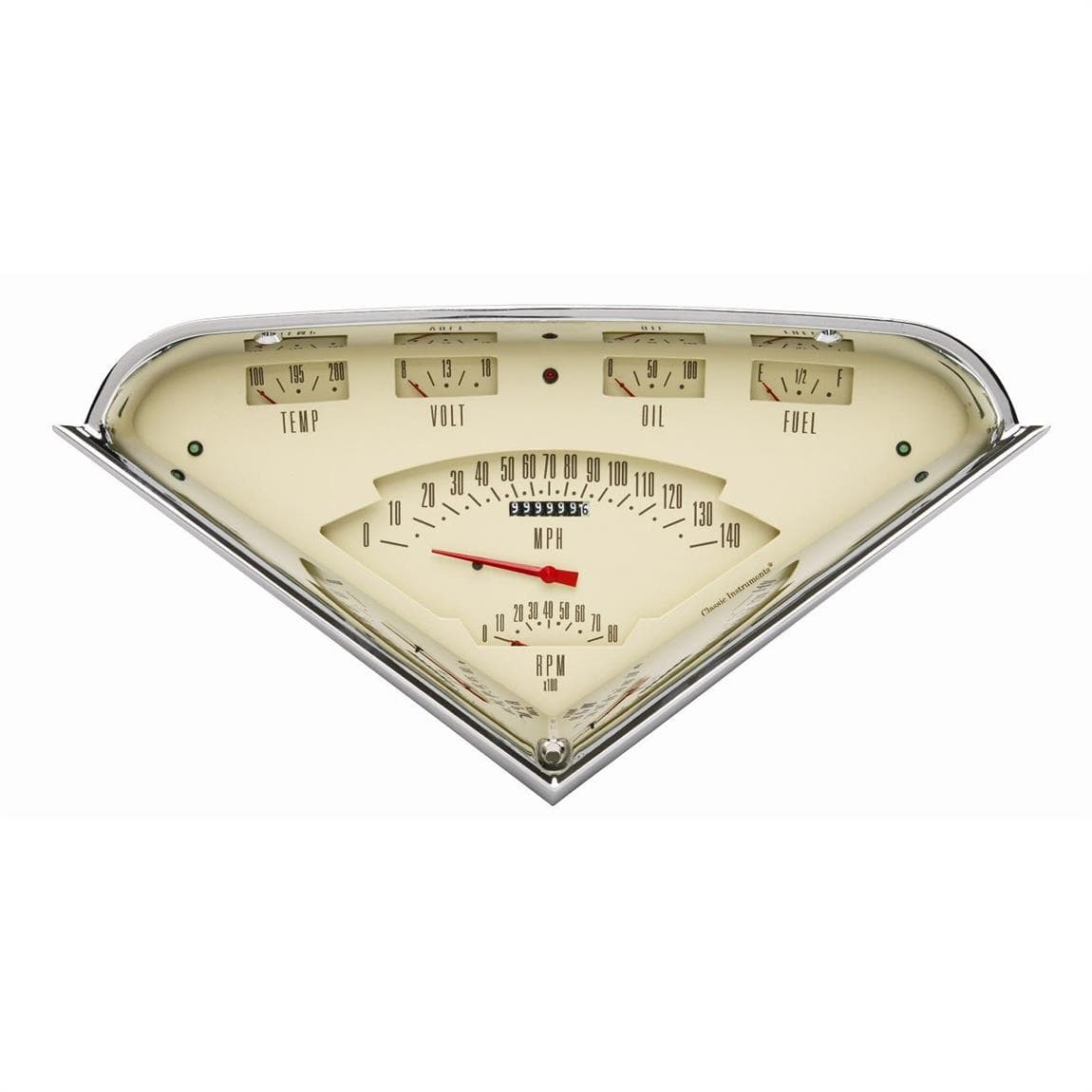 Classic Instruments 55-59 Chevy Truck Gauge Set, Tan