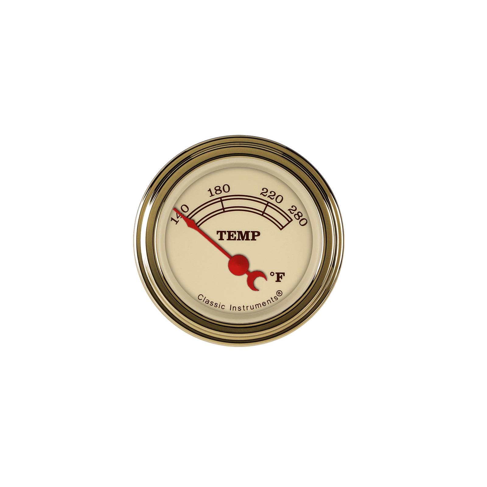 Classic Instruments VT26GLF Vintage Water Temperature Gauge