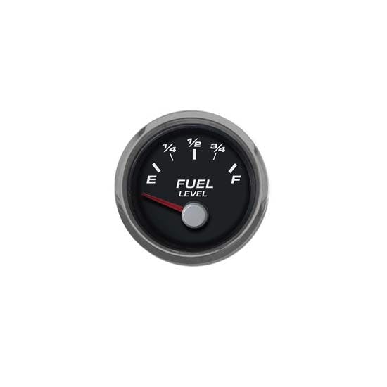 New Vintage USA 01128-01 Performance Ser 2 1/16 Fuel Level Black