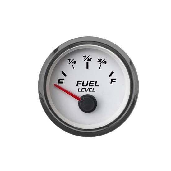 New Vintage USA 01129-03 Performance Ser 2 1/16 Fuel Level White