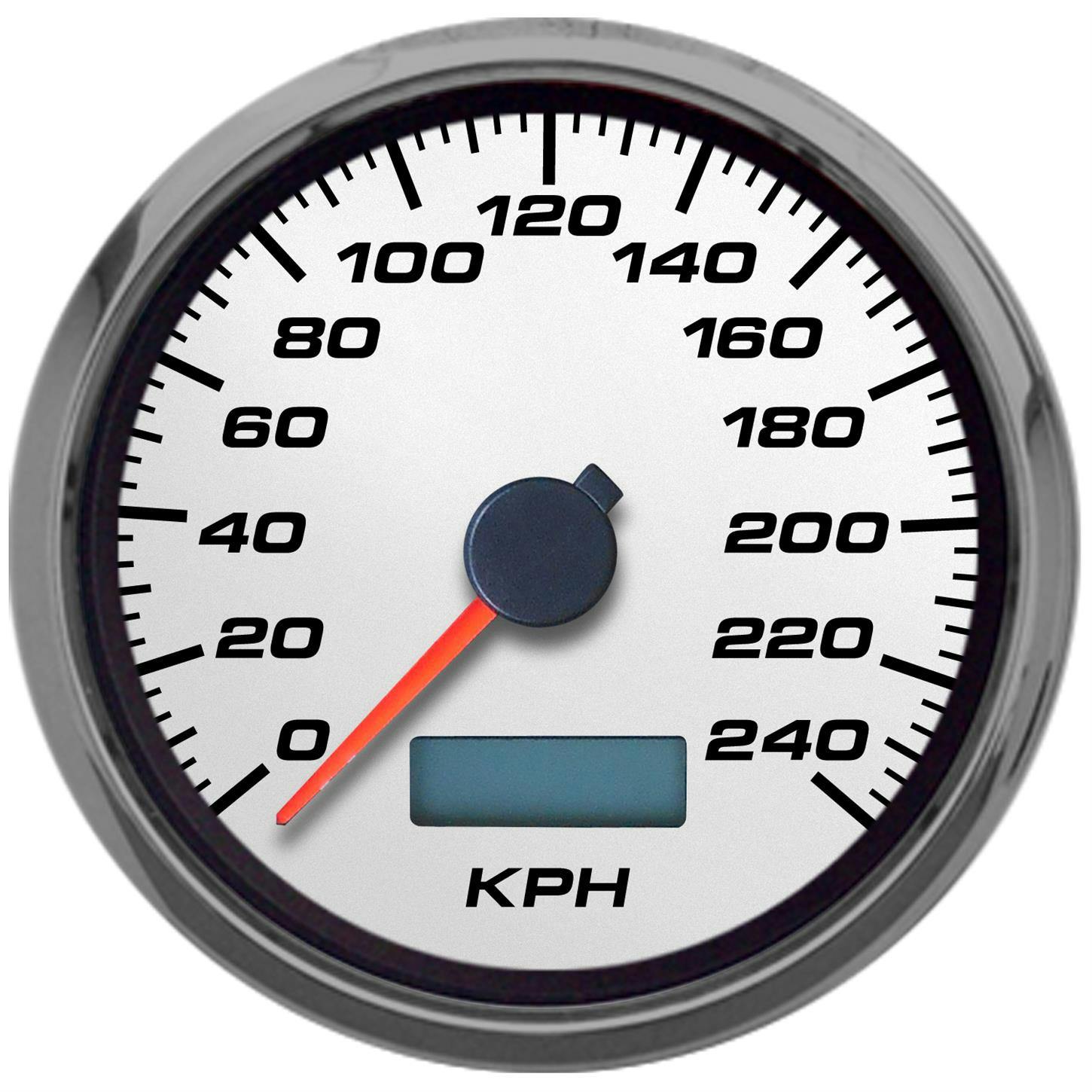 New Vintage USA 02140-03M Performance ll 3 3/8" Speedometer KPH