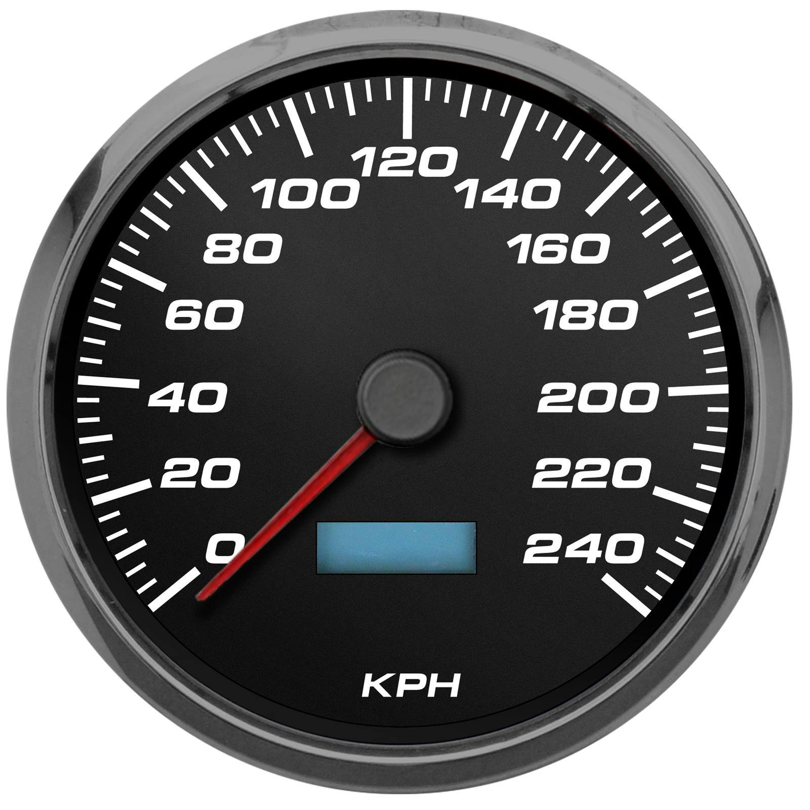 New Vintage USA 02150-01M Performance ll 4 3/8" Speedometer KPH/H