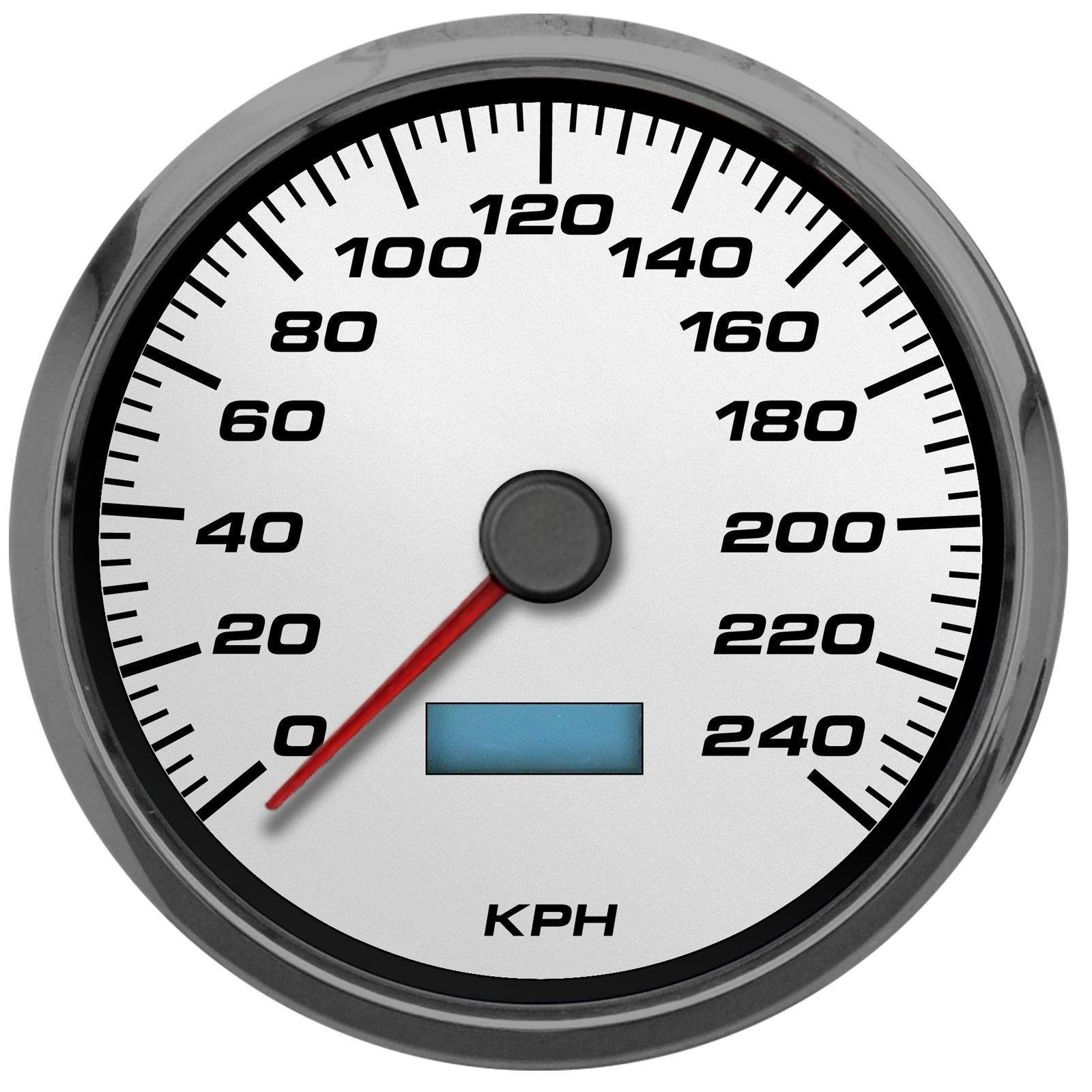 New Vintage USA 02150-03M Performance ll 4 3/8" Speedometer KPH/H