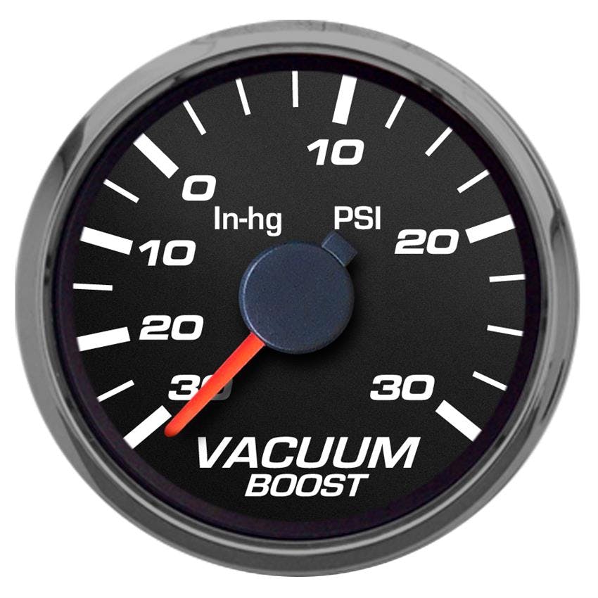 New Vintage USA 02194-01 Performance ll 2 1/16" Vac Boost Black